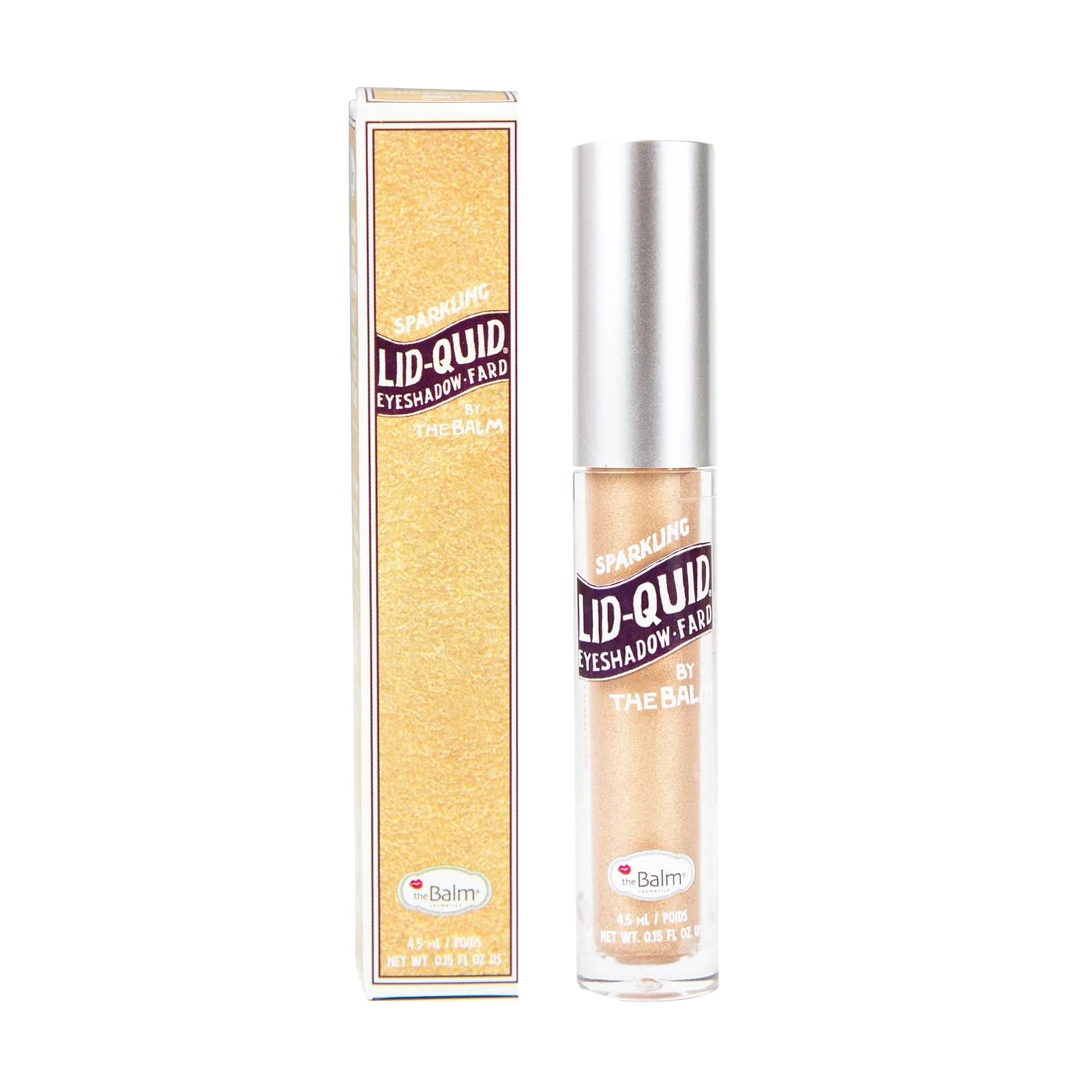 Рідкі тіні для повік theBalm Lid-Quid Sparkling Liquid Eyeshadow, Champagne, 4.5 мл