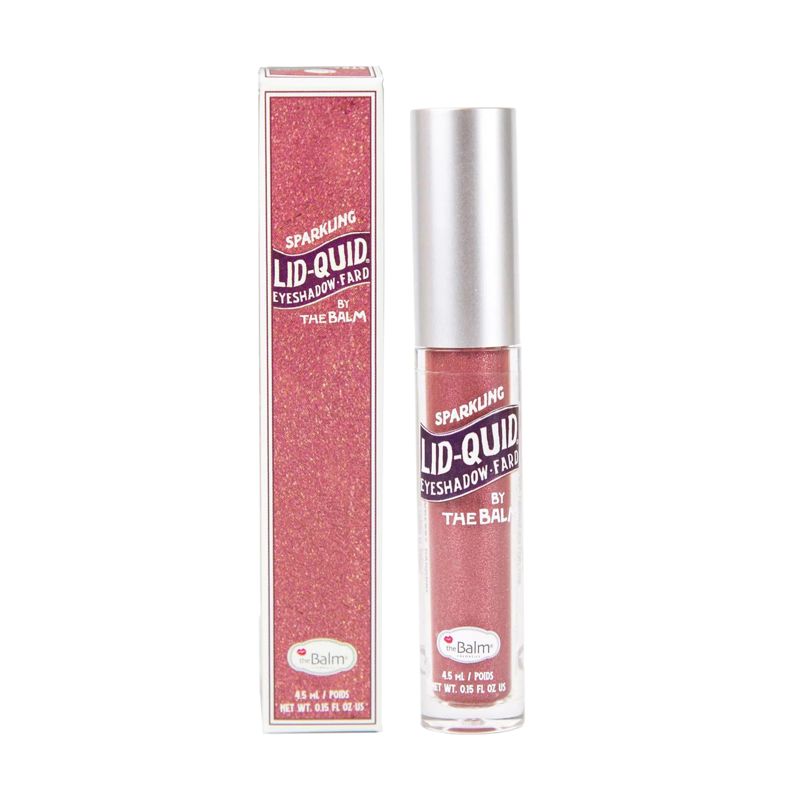Рідкі тіні для повік theBalm Lid-Quid Sparkling Liquid Eyeshadow, Strawberry Daiquiri, 4.5 мл