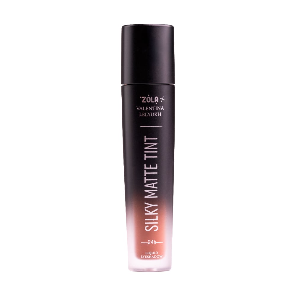 Рідкі тіні для повік Zola x Valentina Lelyukh Silky Matte Tint Liqud Eyeshadow 06 Espresso, 3.2 г